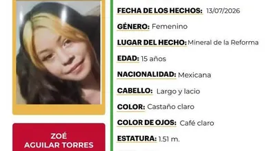 Alerta Amber Zoé Aguilar
