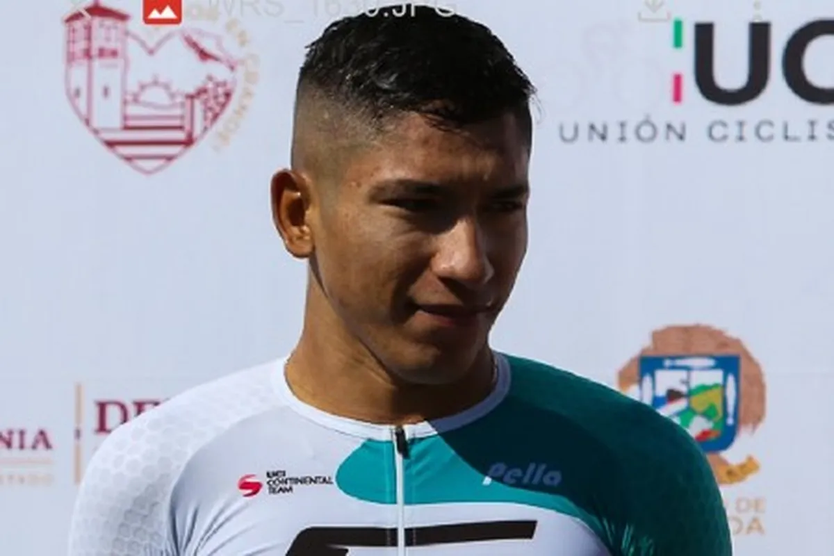 Edgar Cadena Martínez ciclista hidalguense