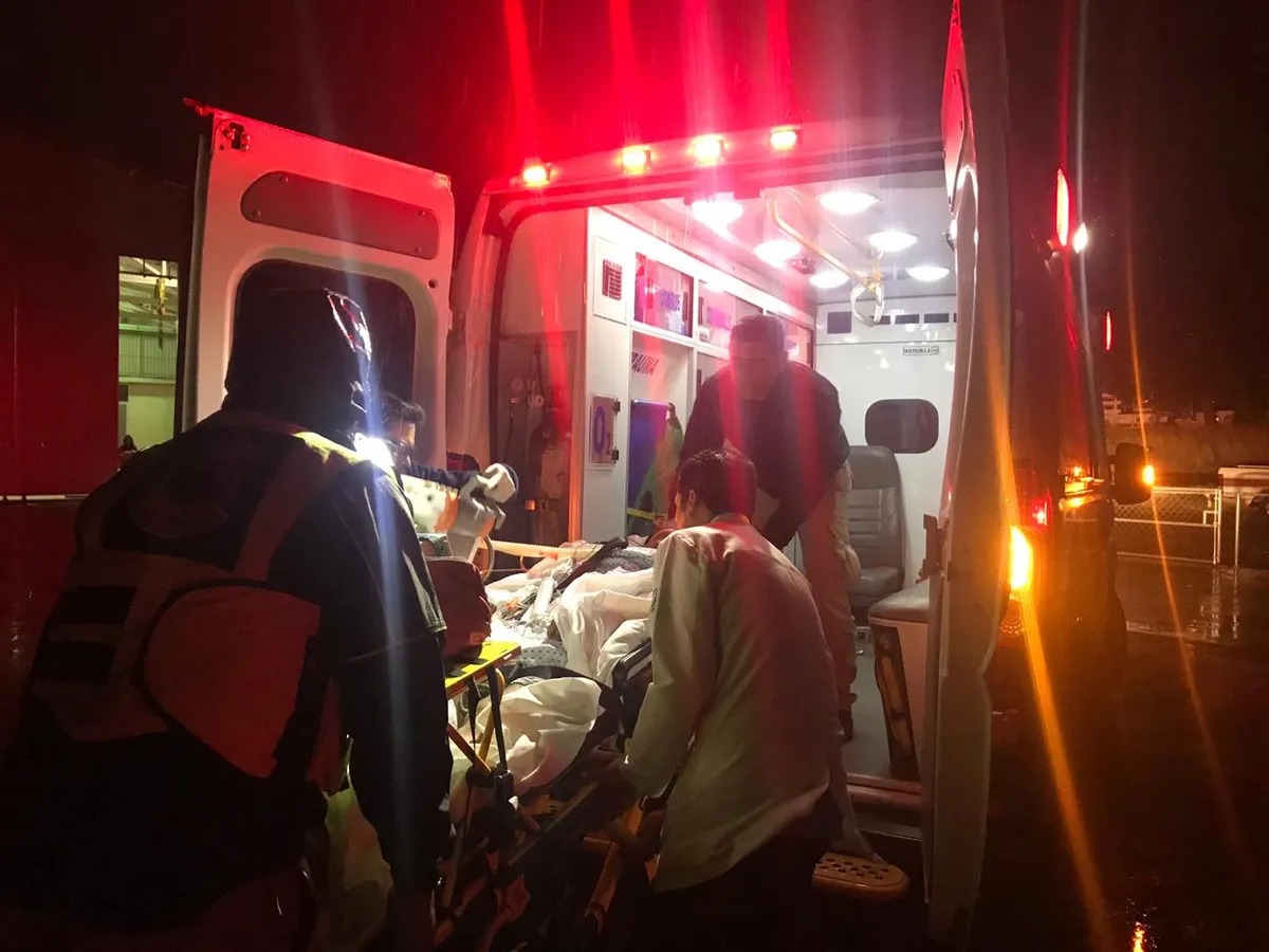 Accidente en la carretera México-Tuxpan deja una joven fallecida y un hombre lesionado