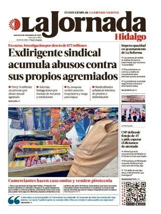 La Jornada Hidalgo | 09 de diciembre de 2025