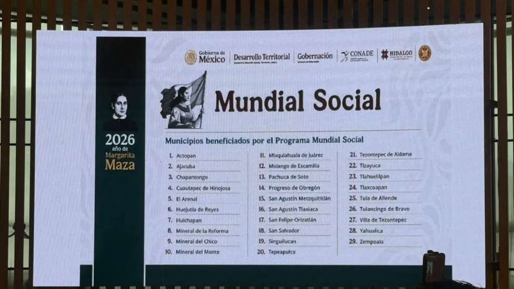 Esperan inaugurar 27 canchas en Hidalgo antes del Mundial 2026