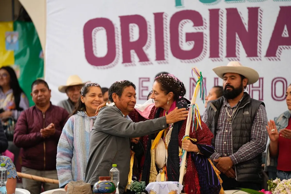“El pueblo de México está en el corazón de los pueblos indígenas”: Sheinbaum