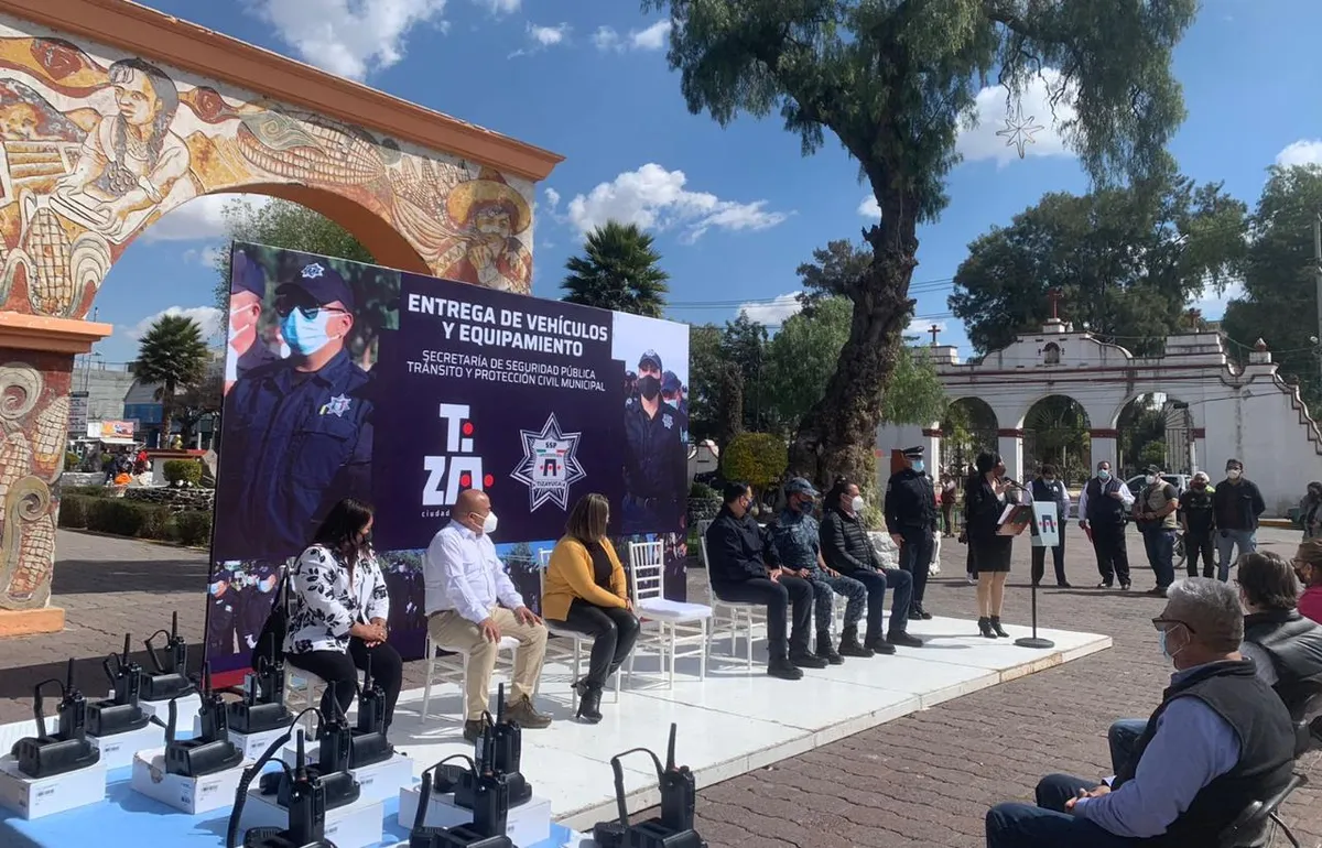 Entregan equipamiento a policías de Tizayuca