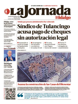 La Jornada Hidalgo | 22 de enero de 2026