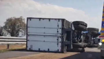 Tráiler volcado