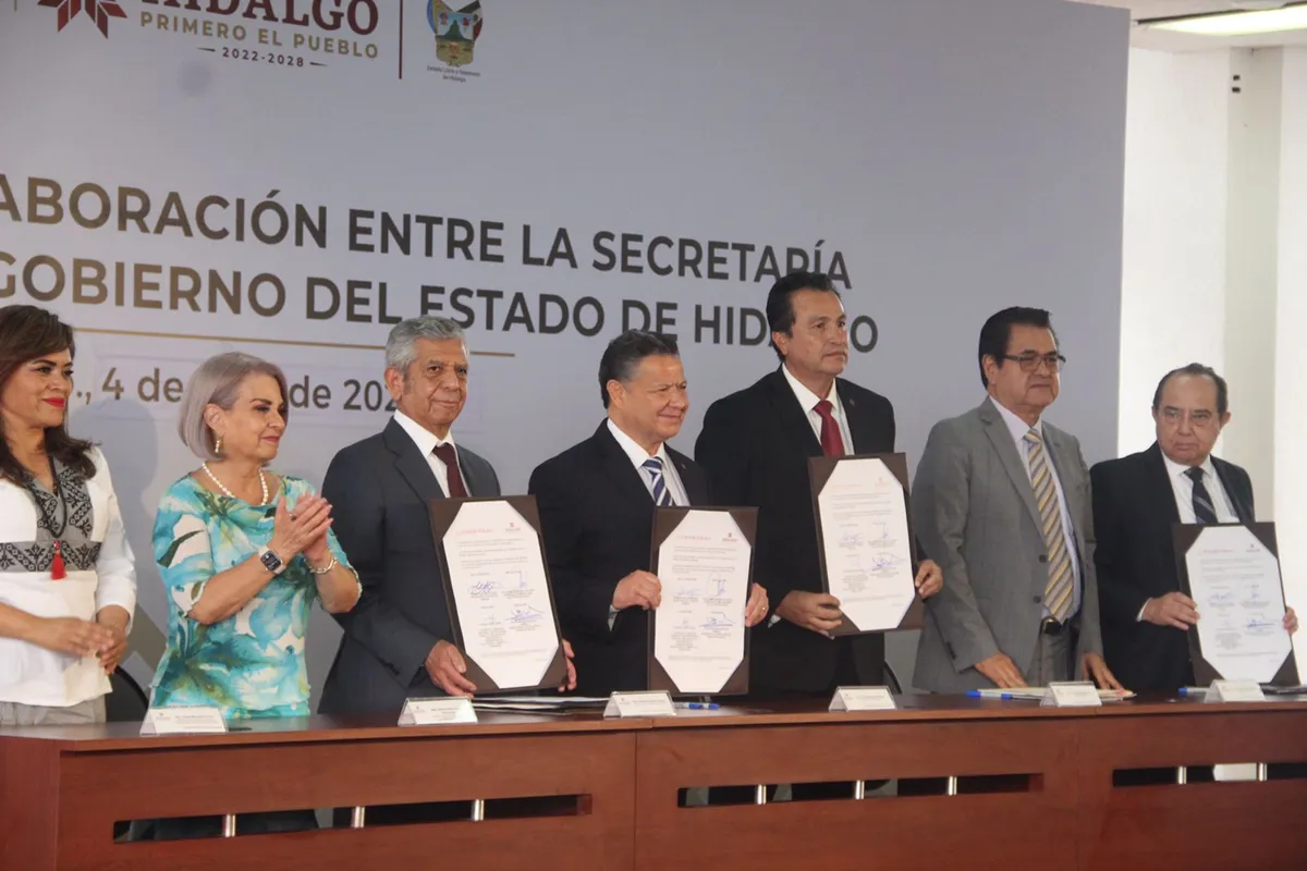 Gobierno estatal firma convenio con Secretaría de la Función Pública