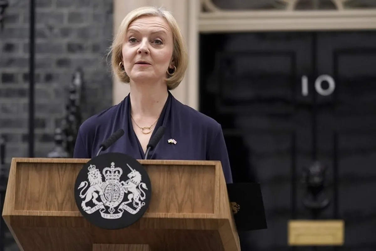 Renuncia la primera ministra británica Liz Truss
