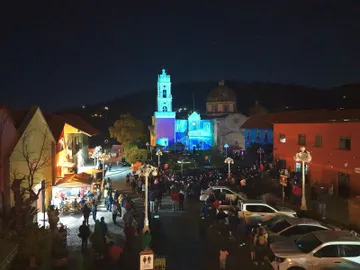 Hidalgo estrena videomapping para atraer turistas: invierten 3.4 millones de pesos