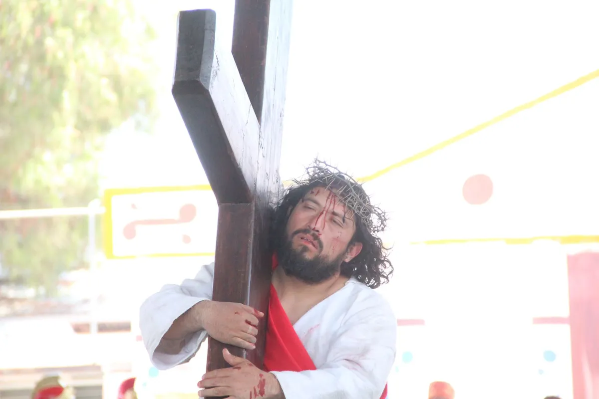 Cumple 53 años representación del viacrucis en Cubitos