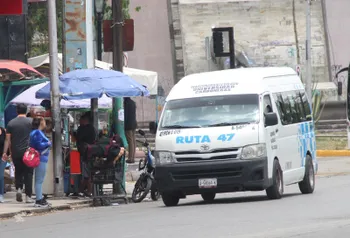 Unidad de transporte público en Hidalgo