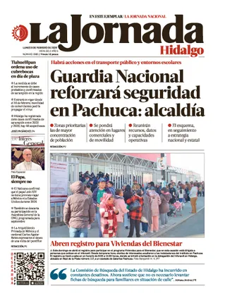 La Jornada Hidalgo | 09 de febrero de 2026
