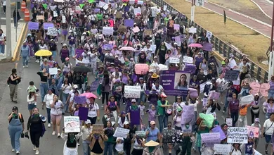 Rituales, tambores, consignas y denuncias marcaron la jornada del 8M en Pachuca. Así se vivió la movilización.
