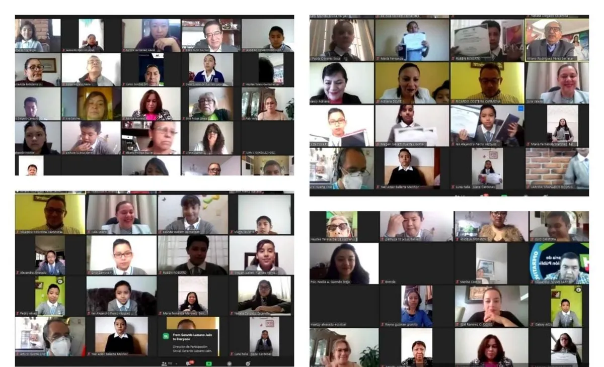  Premian a legisladores infantiles participantes del séptimo parlamento