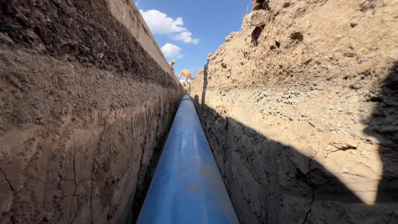 Caasim reporta avances en la modernización del bulevar Santa Catarina