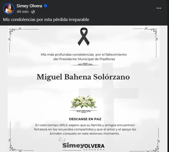 Asesinan al alcalde de Pisaflores en Hidalgo: autoridades exigen justicia inmediata