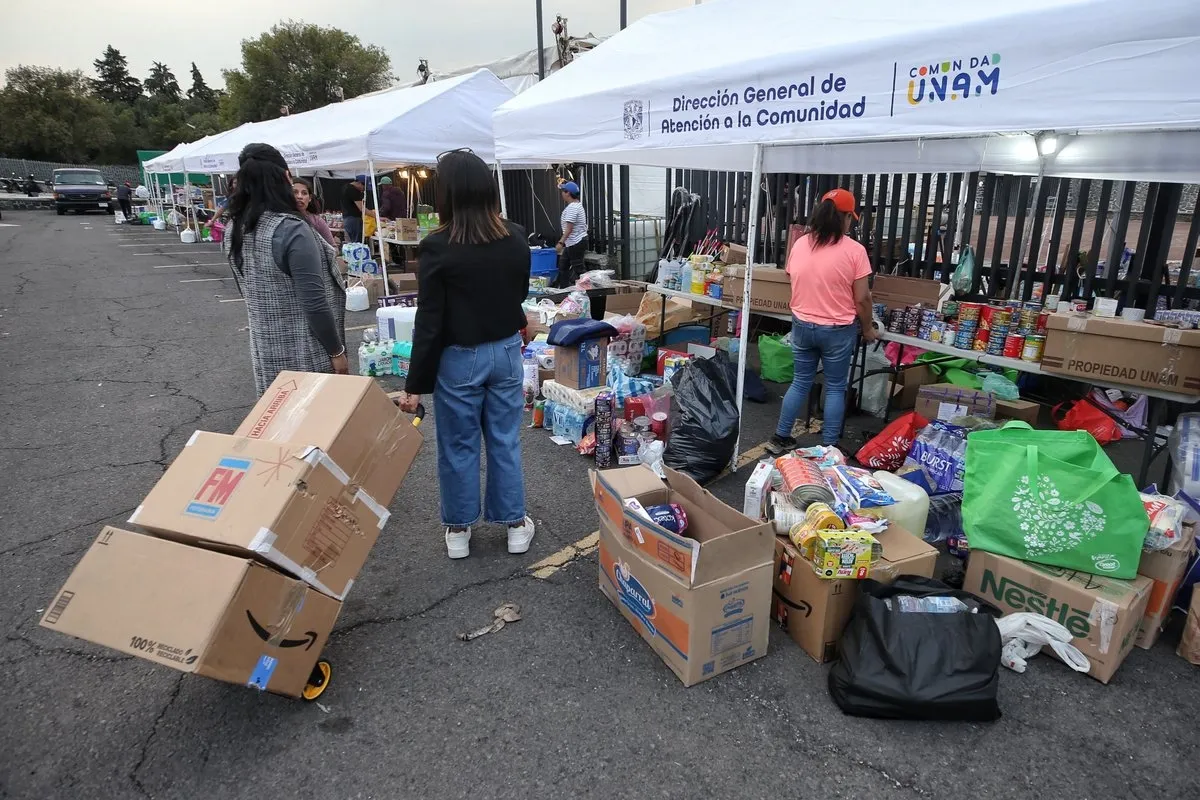 Centro de acopio UNAM
