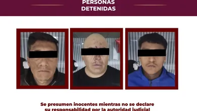 Sujetos detenidos durante enfrentamiento con elementos de la PGJEH