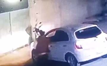 VIDEO | Cámara de seguridad capta agresión a mujer en Zimapán