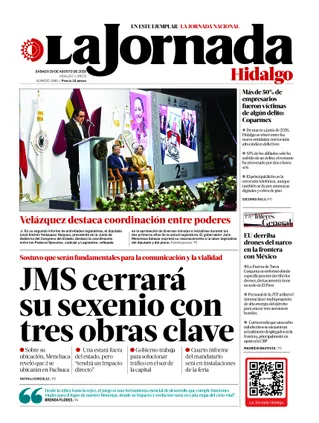 La Jornada Hidalgo | 29 de agosto de 2026