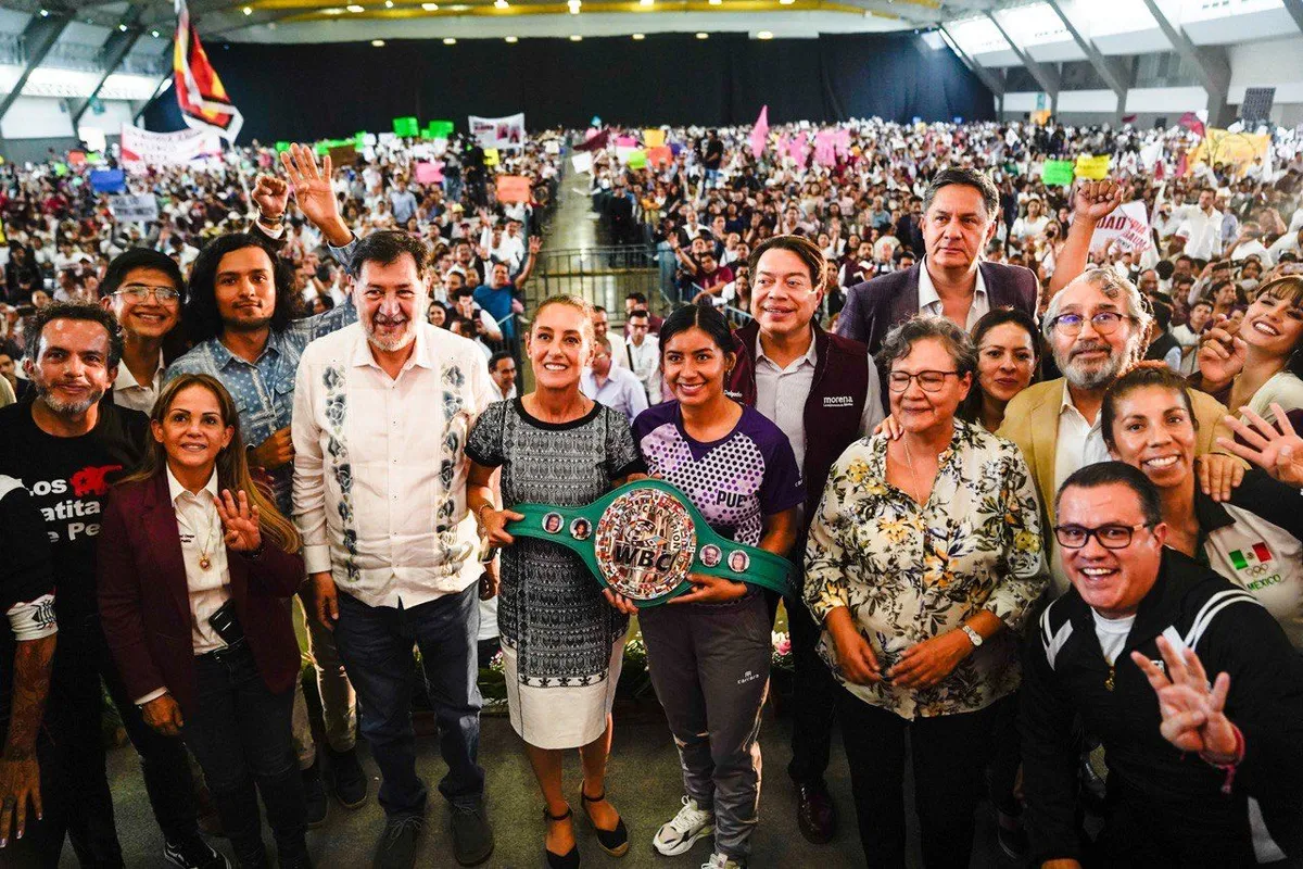 Claudia Sheinbaum: “Todo México se da cuenta que estamos mejor con la Transformación”