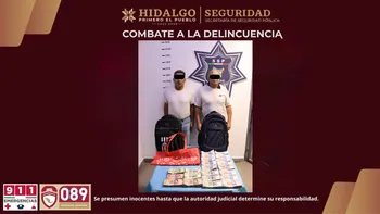 Detenidos en Pachuca