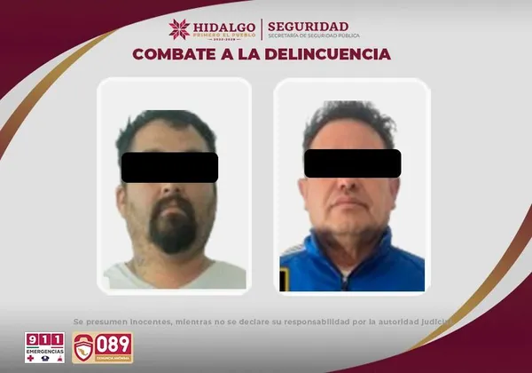 Hombres detenidos