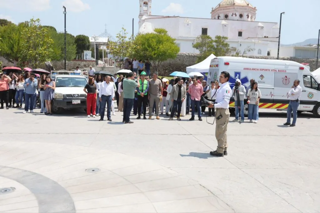 Simulacro en Mineral de la Reforma logra evacuación en minutos