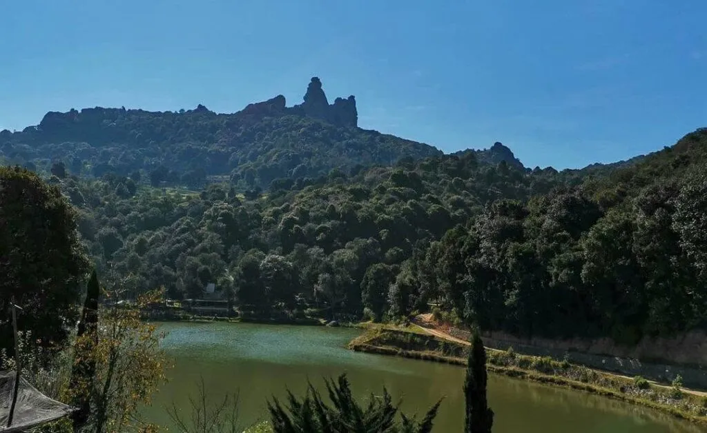 Presa San Jerónimo el oasis escondido cerca de Pachuca