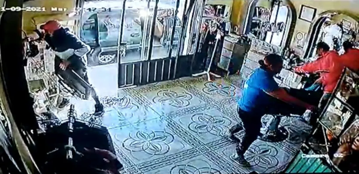 Asaltan peluquería en el centro de Tizayuca