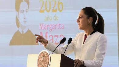 La presidenta Claudia Sheinbaum ofrece este jueves su conferencia de prensa desde Cuernavaca, Morelos.