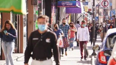 Uso de cubrebocas como medida preventiva en Pachuca