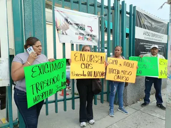 IMSS traslada a paciente de Tepeji a Pachuca tras protesta de familiares