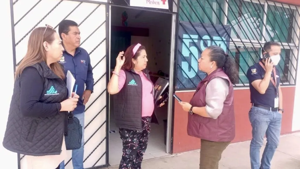 Lluvias en Mineral de la Reforma: Salud estatal brinda atención a familias afectadas