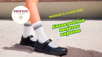 Estos son los zapatos escolares que recomienda Profeco para este regreso a clases 2025.