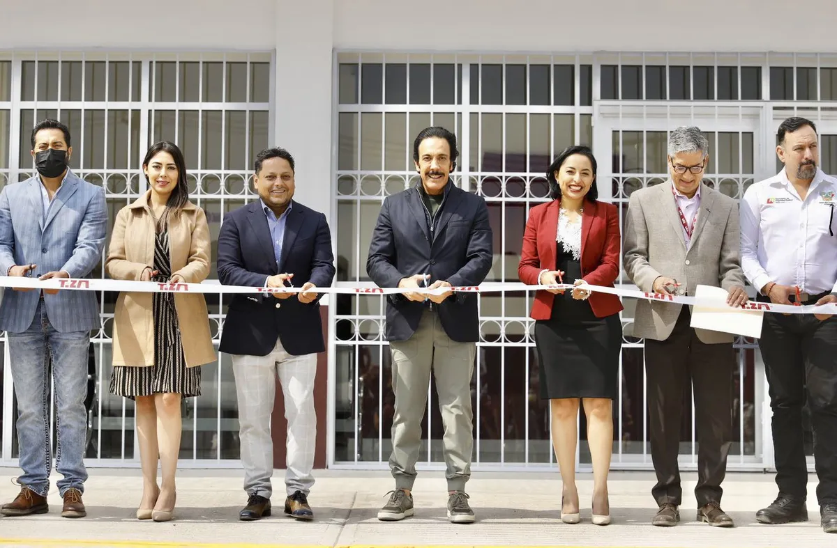 Omar Fayad y Susana Ángeles inauguran el Centro de Justicia Cívica en Tizayuca