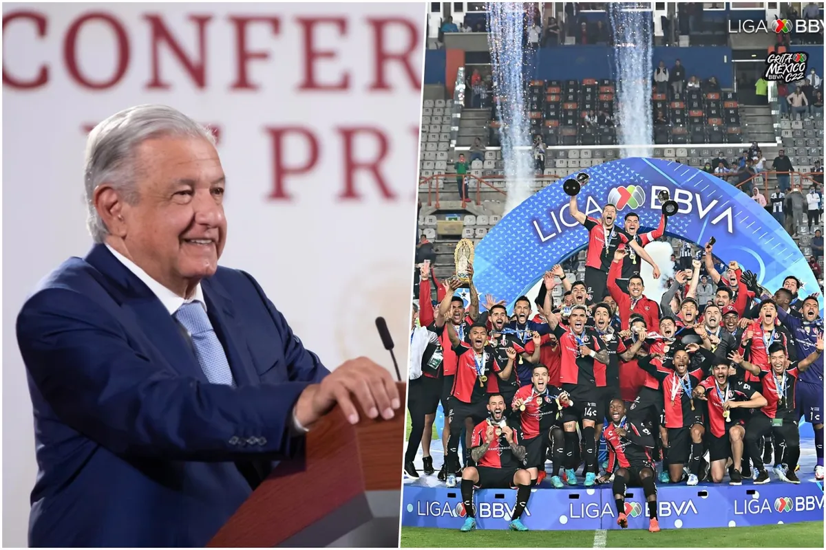 AMLO envía abrazo a seguidores del Pachuca por subcampeonato