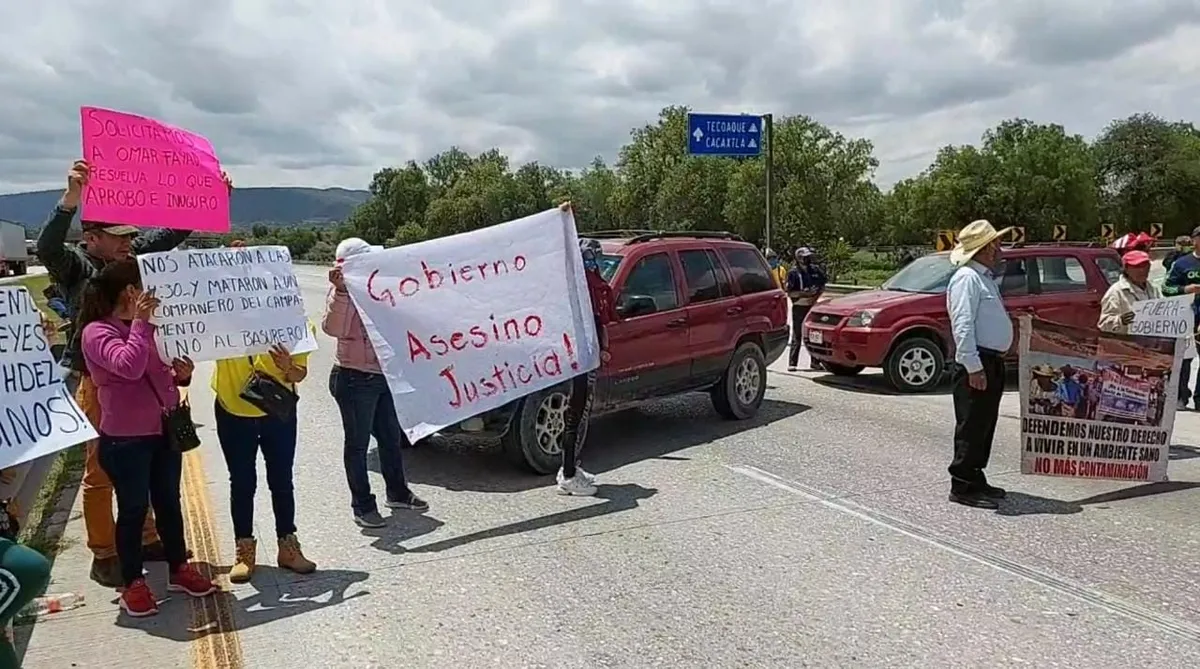 Bloqueo Arco Norte: activistas piden justicia por asesinato de Jesús en Atitalaquia