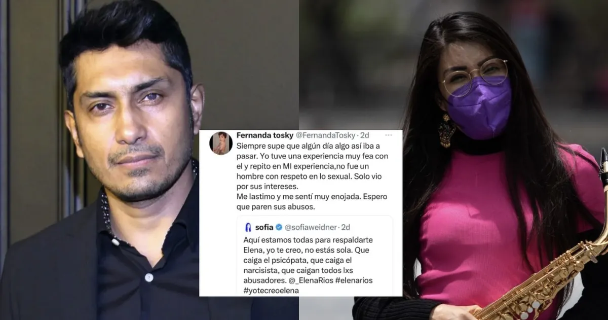 Tenoch Huerta: artistas se suman a acusación de Elena Ríos por supuestos abusos sexuales