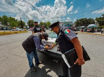 Operativo Transporte Seguro en Pachuca