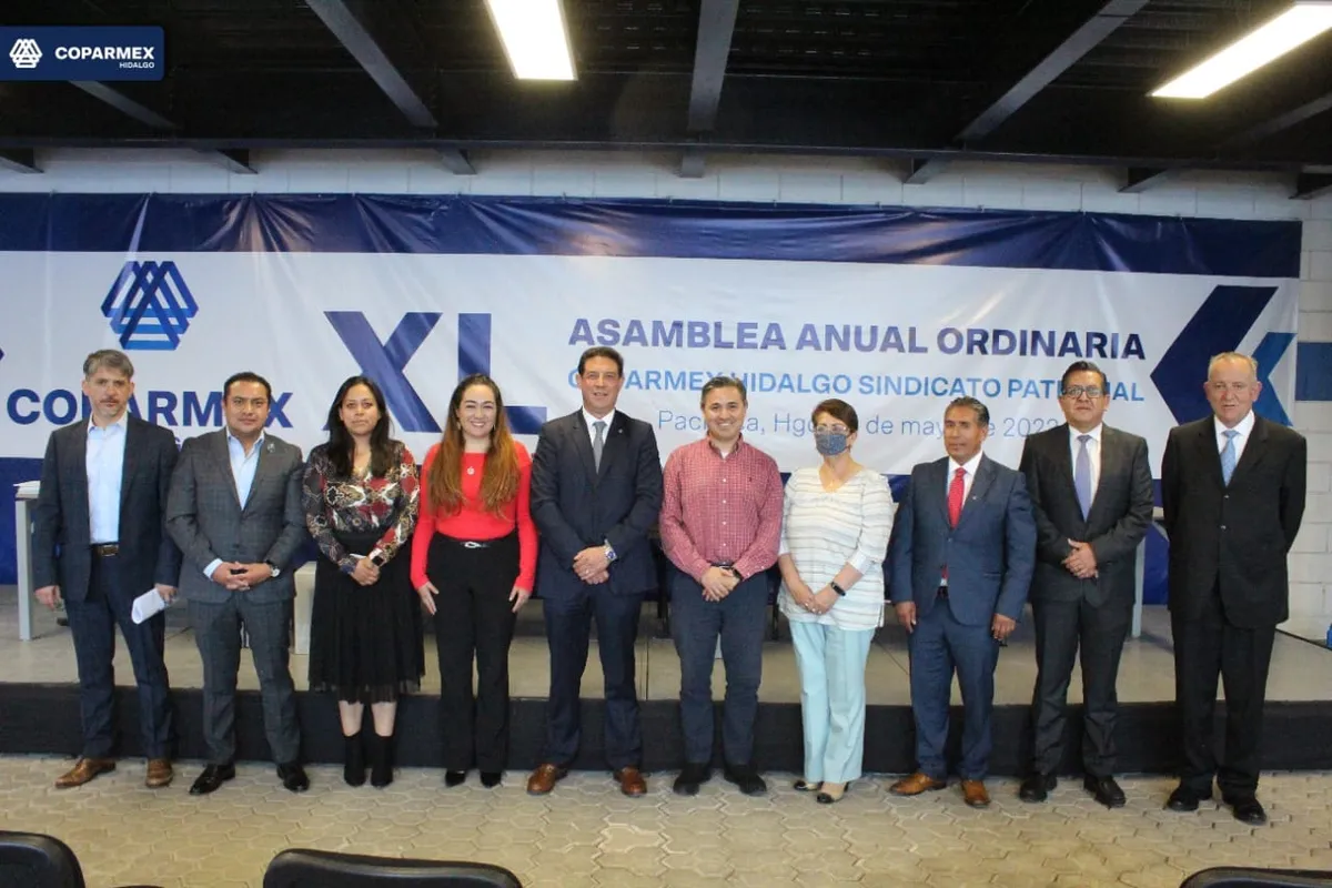 Elige Coparmex Hidalgo a Juan Manuel Batres como nuevo presidente