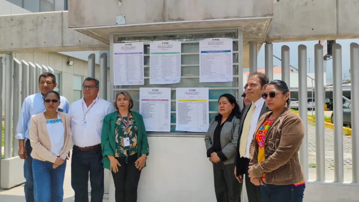 INE Hidalgo entrega resultados de cómputos distritales