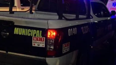 Comerciantes de Tizayuca durante operativo policial