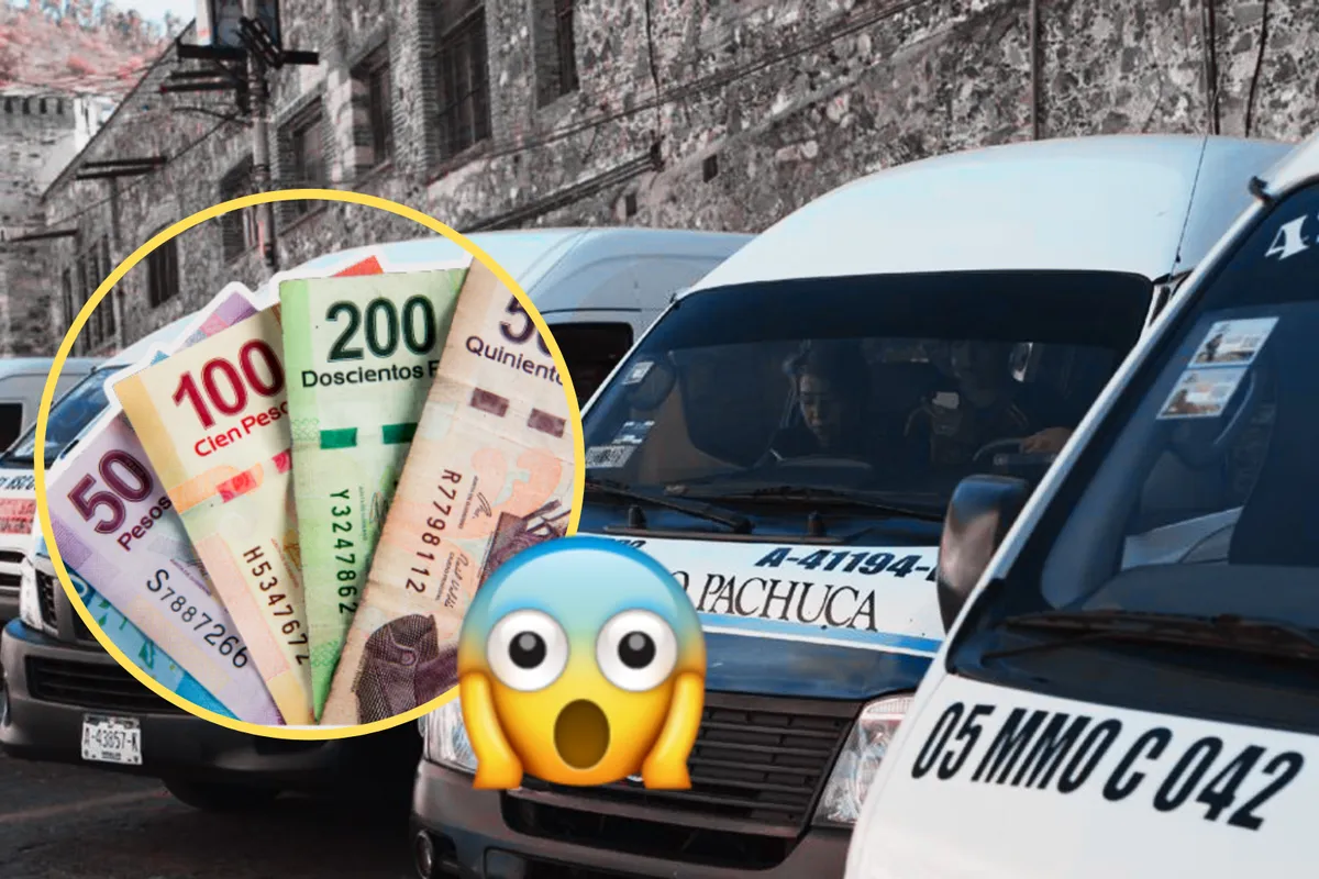 Ya no costará lo mismo moverte. El transporte en Hidalgo sube y estos serán los nuevos precios