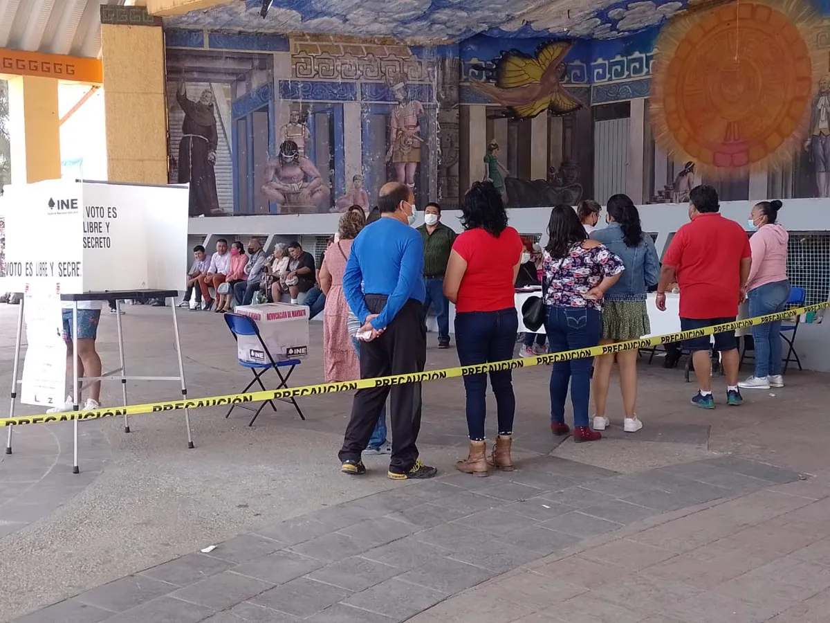 En Tula instalan 100% de casillas; hay alta participación en Revocación de Mandato