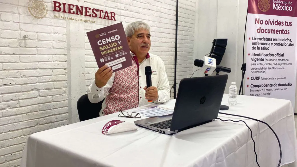 Censo salud y bienestar en Hidalgo: visitan a 24 mil personas y personal médico solicita empleo