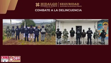 Operativos contra narcomenudeo en Hidalgo