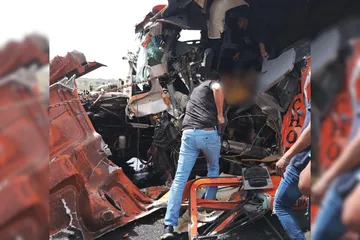Accidente en Autopista Arco Norte: un lesionado, pérdidas y tráfico intenso