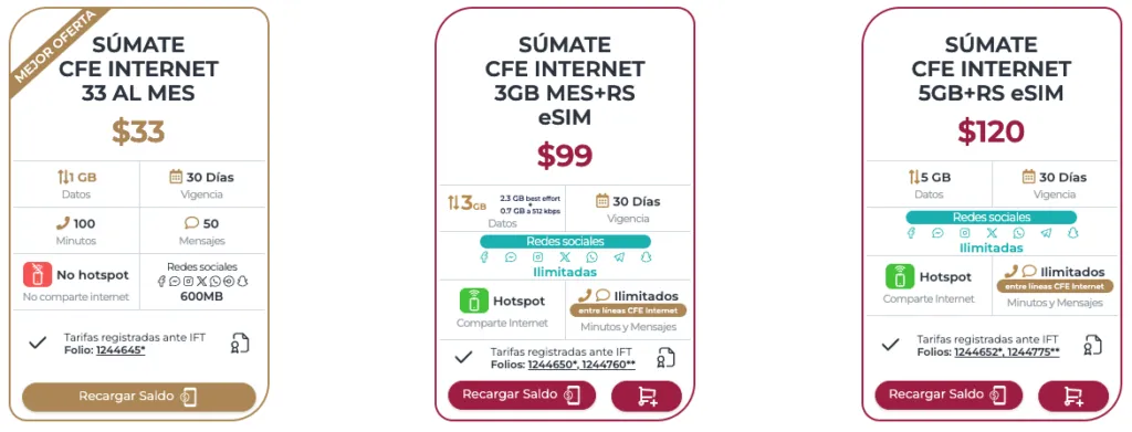 Internet de la CFE desde 33 PESOS al mes: Cómo contratar paso a paso el servicio