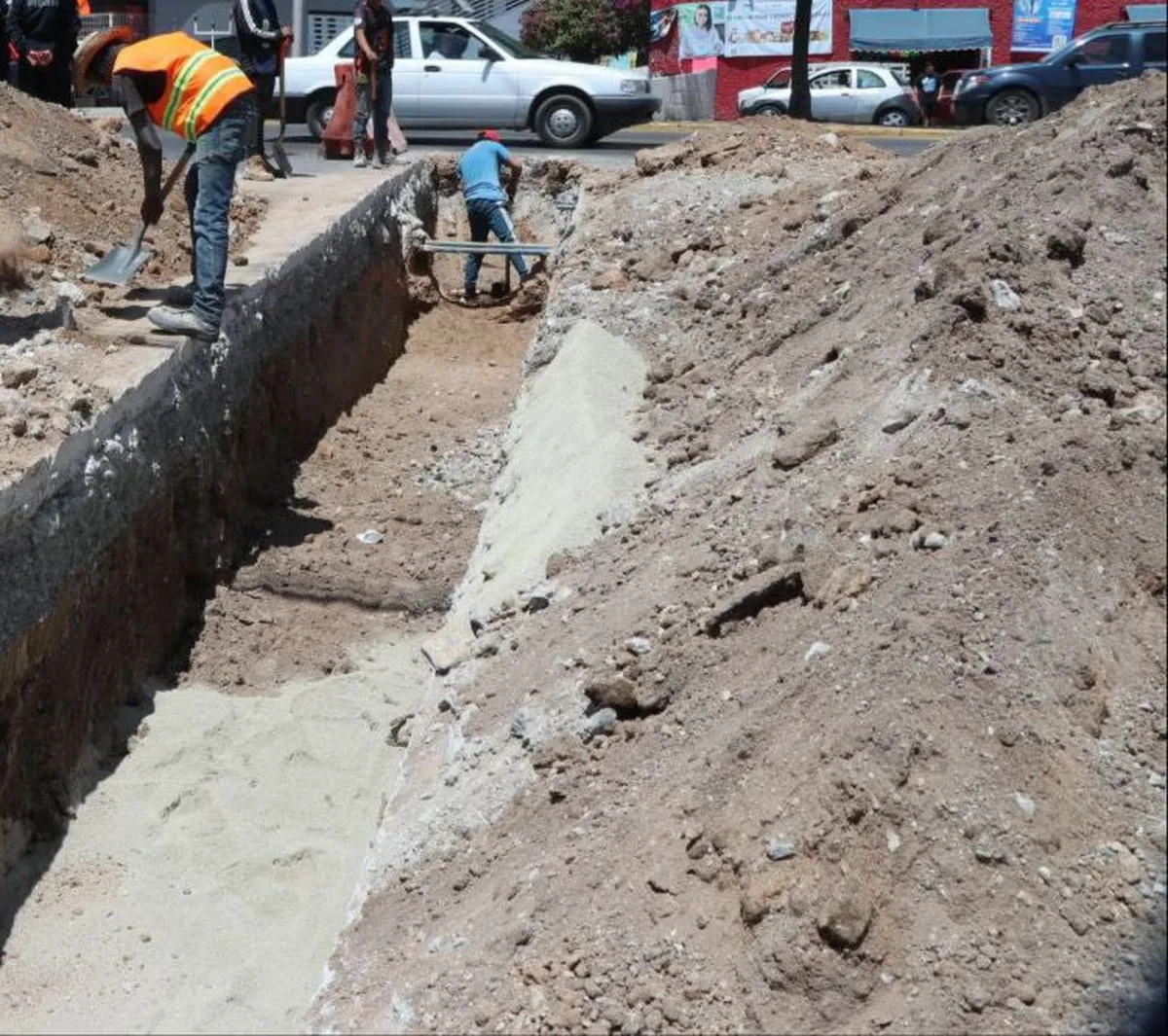 Bulevard Colosio Pachuca: por obras de Caasim cierran carril