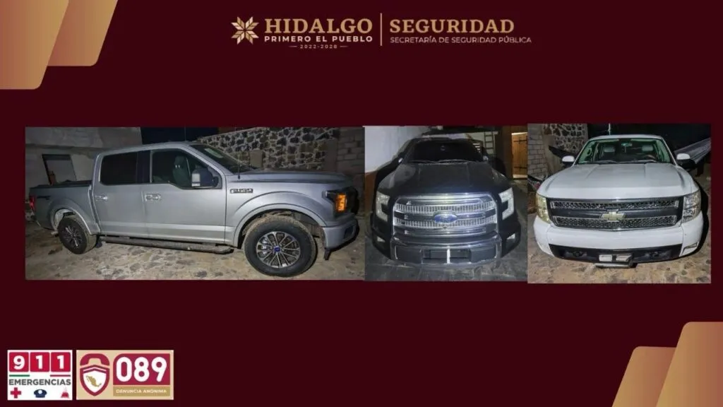 Detienen a 5 en Hidalgo ligados a desaparición de tres hombres